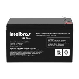 Bateria de Alarme e Cerca Eltrica Intelbras XB 12AL 12v