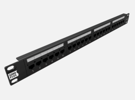 PATCH PANEL SOHOPLUS CAT.5E T568A/B 24P  ROHS