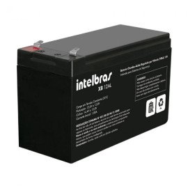 Bateria de Chumbo-cido 7A 12V p/ Sistemas de Segurana XB 12AL - Intelbras