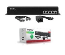 POWER BALUN PASSIVO 04 CANAIS VBP A04C - INTELBRAS