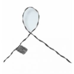 Lao Pre Formado P/ Cabo Drop (arame 1.33mm)-aco''