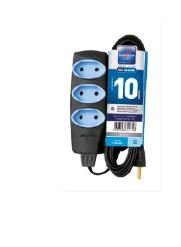 EXTENSO NO SHOCK PP 2X0,75MMX 10M GRAFITE