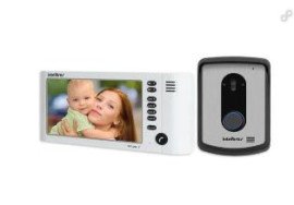 KIT VDEO PORTEIRO COM MONOFONE INTELBRAS IV 7010 HF