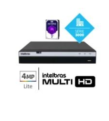 STAND ALONE MULTI-HD INTELBRAS MHDX 3116 C/HD 2TB RESOLUO 4 MP LITE 16 CANAIS