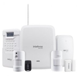 Kit Alarme Intelbras Linha 8000 Totalmente Sem Fio e Monitorado Via Aplicativo Celular - Monte Voc Mesmo 29958