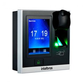 Controlador De Acesso SS 420 Intelbras 125 kHz Display Touch Screen e Leitor Biomtrico
