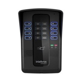 Central de Interfonia 8 Pontos Com Controlador de Acesso RFID Collective 8 Intelbras