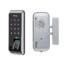 FECHADURA DIGITAL COM BIOMETRIA INTELBRAS FR 220 ALARME ANTIARROMBAMENTO SENHA PROTEGIDA E NO PERTURBE