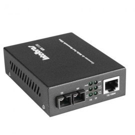 Conversor de Mdia Fast Ethernet Amplificador de Rede Monomodo KFS 1120 Intelbras
