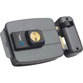 Fechadura Eltrica C90 HDL Dupla Cinza