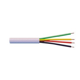 Cabo de Alarme 2 Pares ( 4 fios ) 0,40mm Megatron, Cobre Estanhado, Ideal para Instalaes de Alarme
