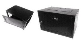 MINI RACK 12U X 470 MM - PRETO - WJ