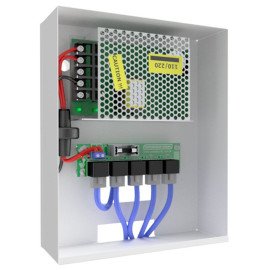 Distribuidor de Vdeo 4 x 1 para 4 cmeras Onix Security, para Power Balun HD