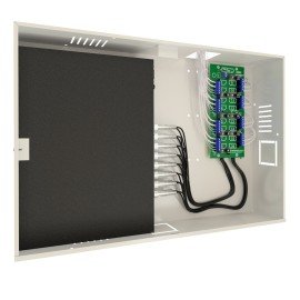 Rack Mini Orion HD 3000 16 Ch Com Fechadura Onix Security Organizador de Cmeras At 2Mp Full HD 1080p Multi HD