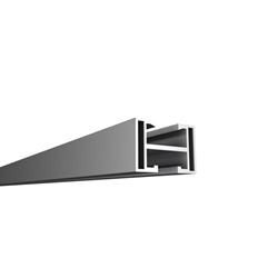 Perfil Alumnio 4200mm Telhado 04 Placas Par Rs-228