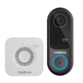 Vdeo Porteiro Wi-Fi Allo W3+ Intelbras Sem Fio Com Campainha e Abertura de Fechadura. 30265
