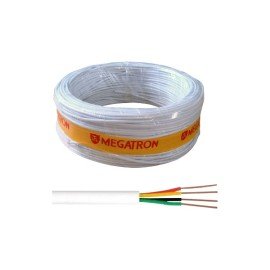    Cabo de Alarme 2 Pares ( 4 fios ) 0,50mm Megatron, Alumnio Cobreado, Ideal para Instalaes de Alarme 100m