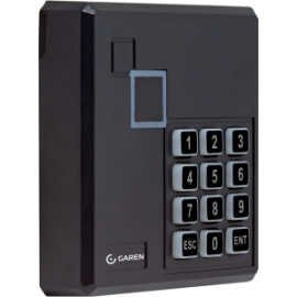 CONTROLE DE ACESSO GAREN LEITOR RFID WIEGAND COM TECLADO