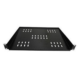 Bandeja Ventilada Para Rack 1U x 400mm c/ 2 Pontos de Fixao