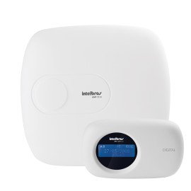 Central de Alarme Intelbras AMT 2010, Alarme monitorado com 10 zonas (4 + 4 + 2 com fio + 16 sem fio), Via linha telefnica, 2 Parties, Discadora