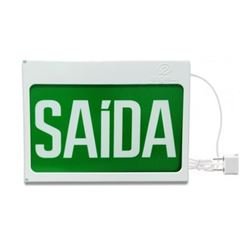 Placa De Sinalizacao New Slim Br-vd Sada Sem Seta