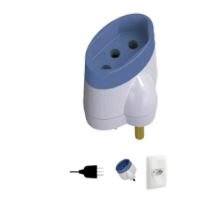 ADAPTADOR REVERSO 2P+T 15A 250V BR (BLISTER)