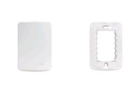 PLACA 4X2 CEGA C SUPORTE BRANCA MILUZ