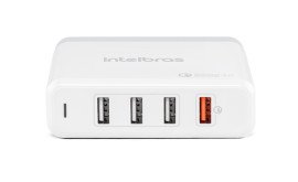 ACESSRIOS USB INTELBRAS ESTAO DE RECARGA COM 4 SADAS EC 4 QUICK DESKTOP