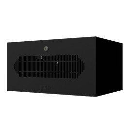 Rack 5U Perfurado 19" Com Bandeja e Fechadura Onix Security Protege e Organiza CFTV, Informtica e Telecomunicao Pintura Epoxi na Cor Preta