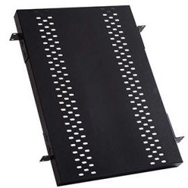 Bandeja 1U x 500mm Para Rack Com 4 Pontos de Fixao Ventilada  500mm 1U