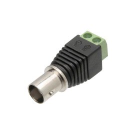 Conector Plug BNC Fmea com Borne