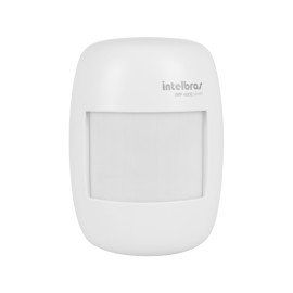 Sensor de Presena Infravermelho IVP 4000 Smart Intelbras Sem Fio Passivo, 2 nveis de sensibilidade, Cobertura com ngulo de 115 e Alcance de 12m