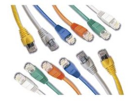 PATCH CORD CAT5E S/BOOT 1,524M VERMELHO AMP