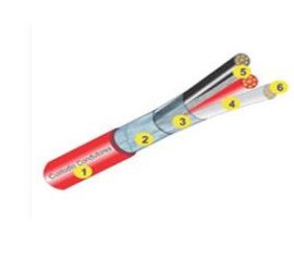 CABO DE ALARME DE INCENDIO BLINDADO 3X1,00 MM - 100M