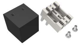 KIT DE GROMMETS E SUPORTES DE CABO DROP FLAT PARA CAIXA DE TERMINAO OPTICA FK-CTO-16MC