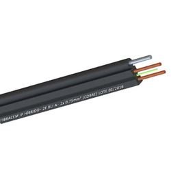 Cabo ptico Hbrido Monomodo Sm 1fo Bli-a 2x0,75mm