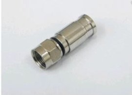 CONECTOR DE COMPRESSO RG 59 LONGO - FASGOLD