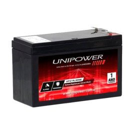 Bateria Selada 12V Recarregvel UP12 Alarme Unipower