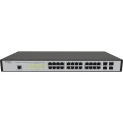 Switch 24 Portas 10/100/1000 + 4sfp Combo Sg 2404 Mr L2+