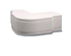 COTOVELO PLANO 90 GRAUS DEXSON 25X25CM BRANCA - SCHNEIDER