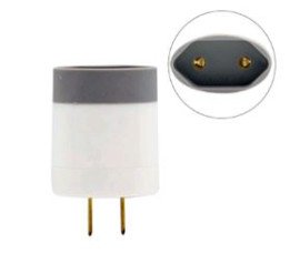 ADAPTADOR REVERSO 2P 15A/250V BR (BLISTER)