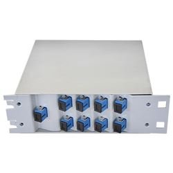 Box Para Dio Easy Splitter 1x8 Sc Preto Vazio