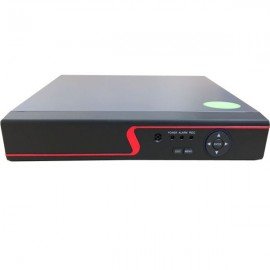 DVR 4CH POWER HDMI AHD 5X COM FONTE E ACESSO CELULAR E TV