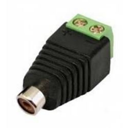 Conector Rca Fmea Com Borne (75 Ohms) - 10 Pc