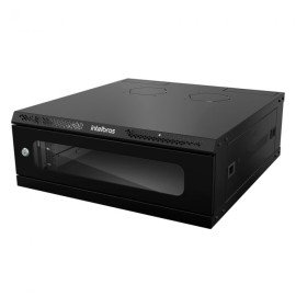 Mini Rack Intelbras 19 Desmontvel MRD 357 de Parede 3U x 570mm