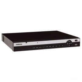 NVR Stand Alone Intelbras NVD 3116 P 16 Canais, com 16 portas PoE, para Cmera IP, OnVif