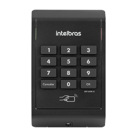COMUNICAO CONDOMINIAL INTELBRAS LEITOR DE RFID COM TECLADO NUMRICO XLT 1000 ID 