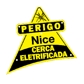 ACESSRIOS NICE PLACA DE ADVERTNCIA