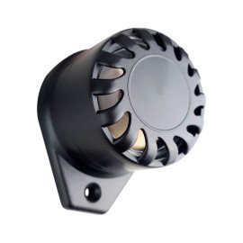 Sirene Piezo Eltrica 6 Tons Preta 12V Hombrus