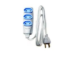 EXTENSO NO SHOCK PL 2X0,75MMX 1,5M CINZA